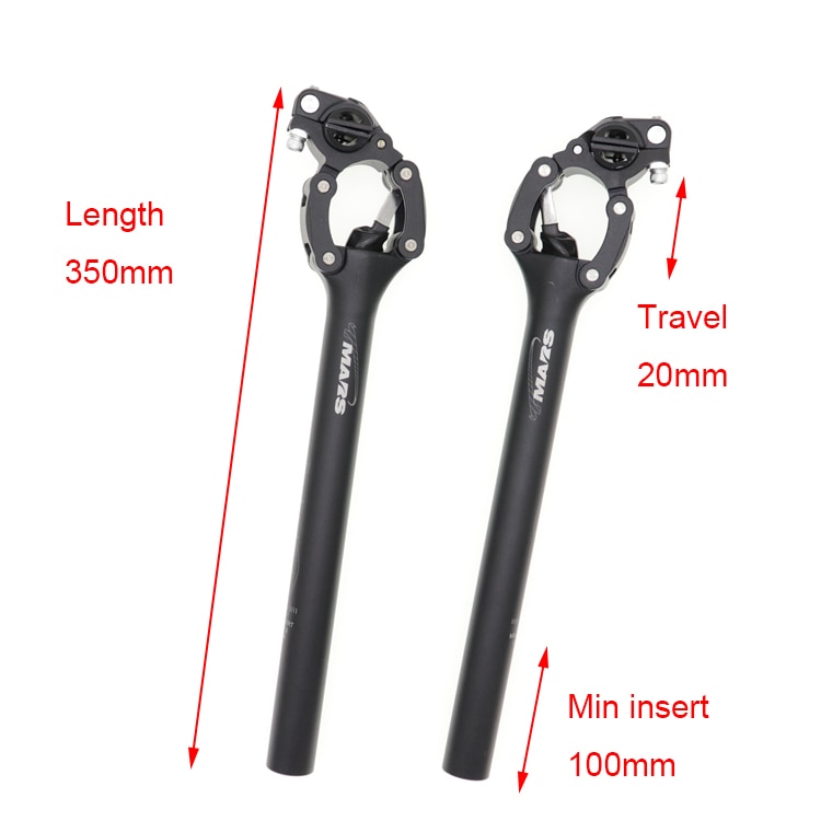 Tmars-tija de sillín de suspensión para bicicleta de montaña, amortiguador paralelo, poste de asiento de bicicleta, 28,6, 30,1, 30,4, 30,9, Suntour NCX