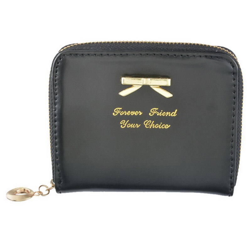 Women Long Clutch Wallets Female PU Leather Bowknot Coin Bag Phone Purses Lady Cards Holder Wallet: 7