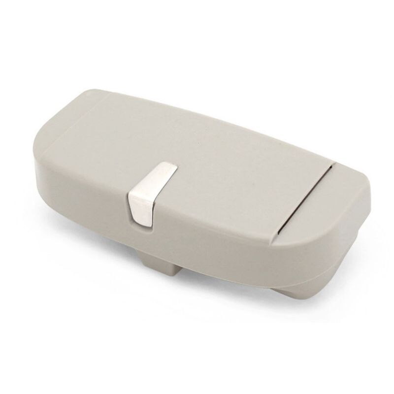 Auto Glazen Doos Opslag Houder Zonnebril Case Voor Auto: Grijs