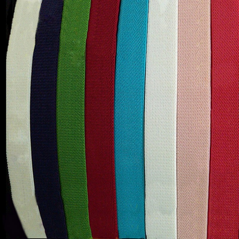 Sewing Box White Elastic Band – Dressmaking Elasticated Flat Widths – 5mm, 8mm, 12mm, 25mm – UK Seller