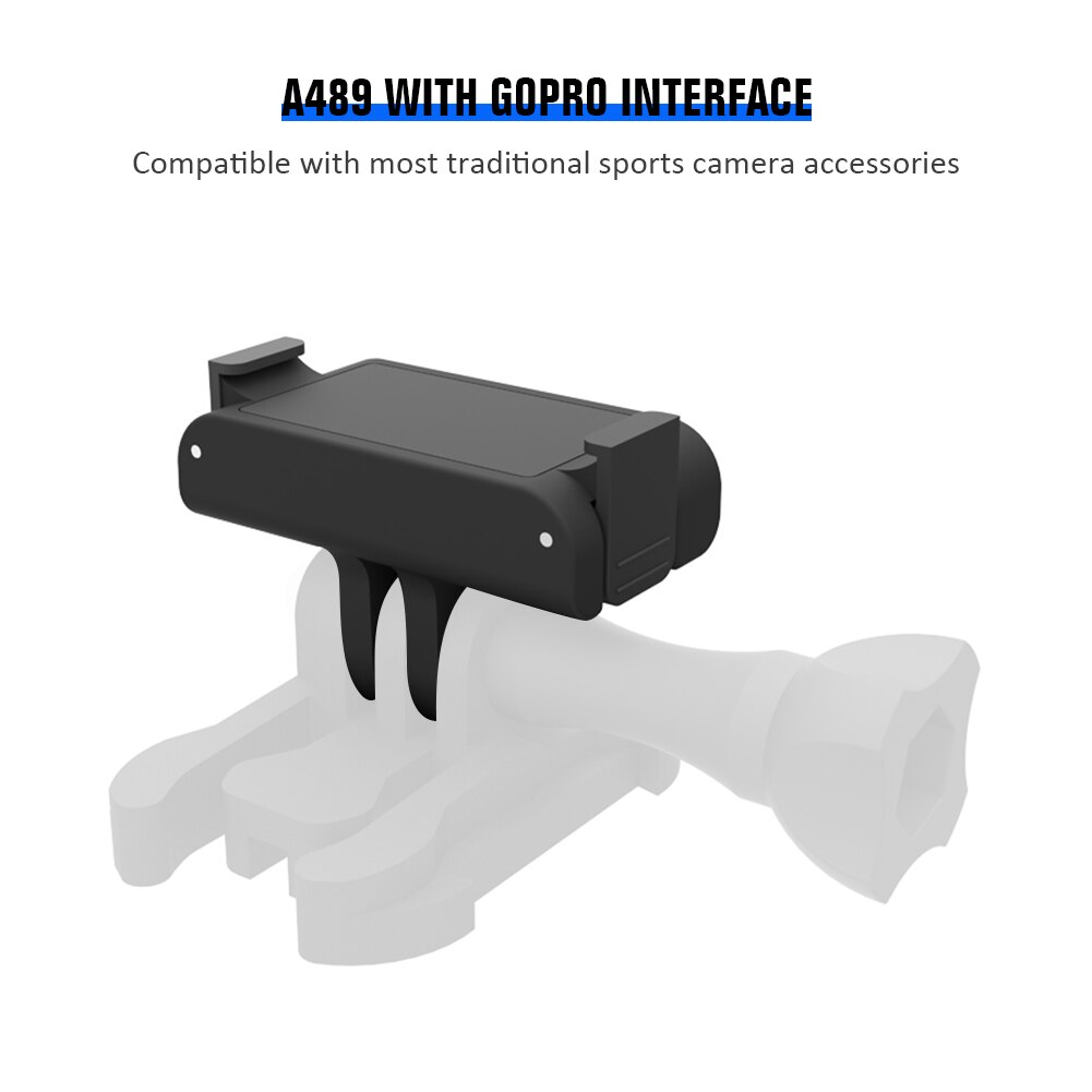 Magnetische adapterhalterung für dji action 2 kamera, 1/4 in- schrauben-stativhalterung, sportkamera, silikon-sicherheitsstopfen, kamerazubehör