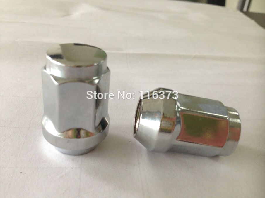 14x1.5 lug nut set of 20 pc wheel nut for GMC C1500 Yukon Denali Chrome/Red/Black Acorn Bulge