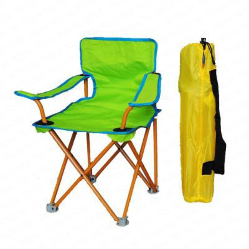 Silla plegable para niños, asiento portátil para acampar, playa, Aire libre, silla de pesca compacta en bolsa de transporte