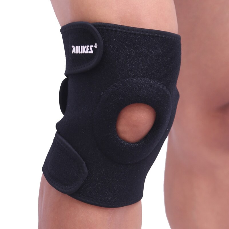 1Pc Kniegewricht Brace Ondersteuning Verstelbare Ademend Knie Stabilisator Kneepad Strap Protector Orthopedische Artritis Guard