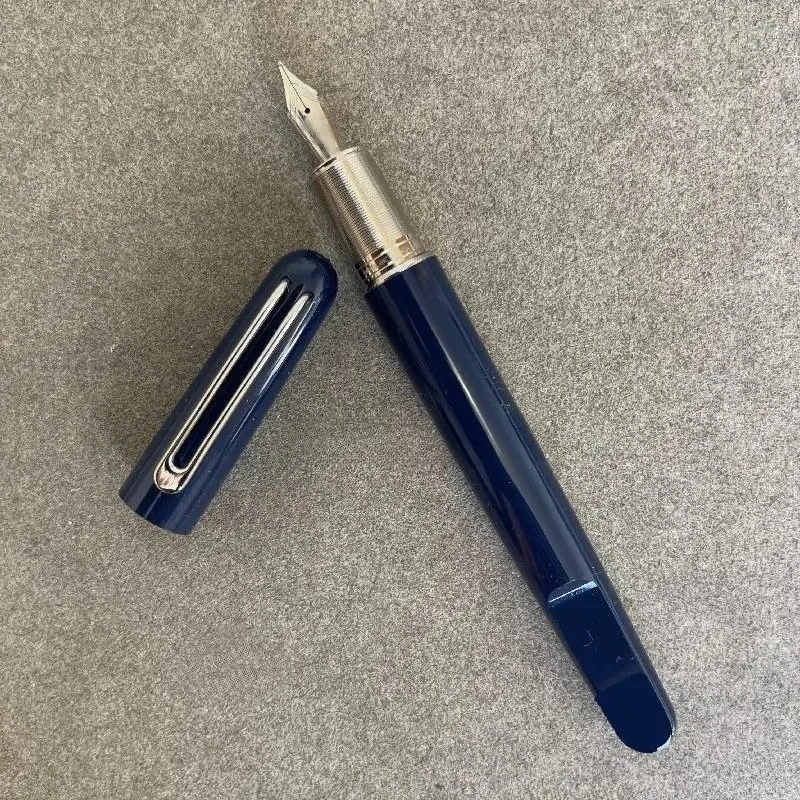 Escritura serie M con tapa de atracción magnética MB pluma estilográfica Rollerball soporte de resina colorida bonitos de suave: Verde claro / OBB