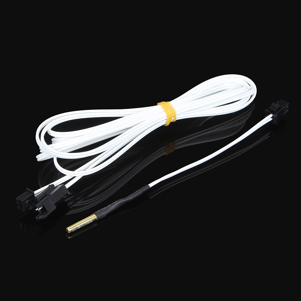 3DSWAY 3D Printer Parts HT-NTC 100K ohm B3950 Thermistor Cartridge Sensor with SM Plug High Temperature for E3D V6 PT100 Hotend