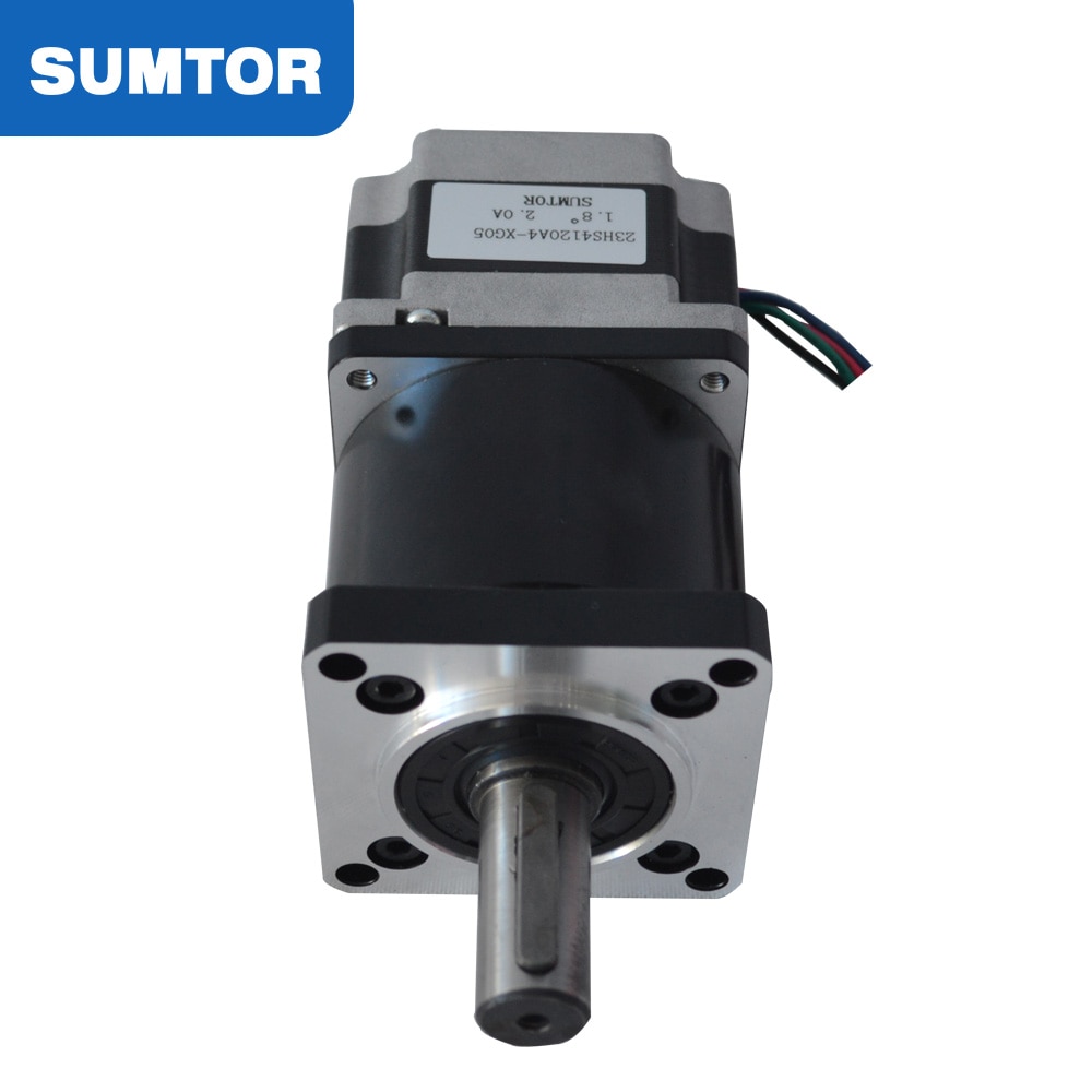 nema 17 42mm planetary gearbox stepper motor 5:1 ratio 65mm motor body length 75N.cm holding torque