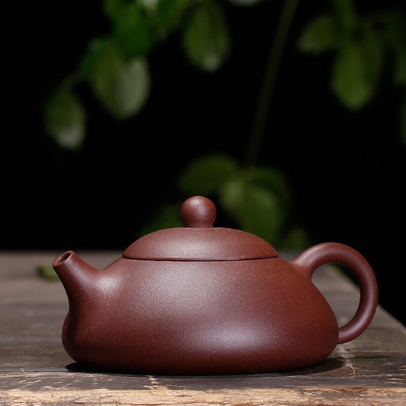 220ML Yixing Teapot Handmade Purple Clay Kettle Chinese Kung Fu Teaware Send Box Suit Puer Tieguanyin