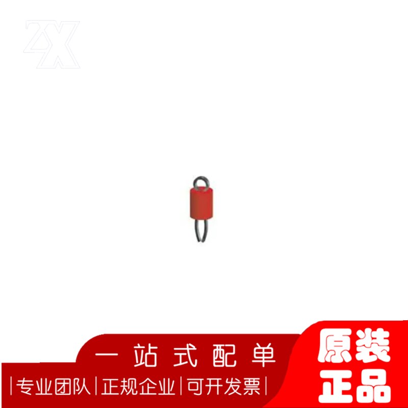 10PCS 5000 KEYSTONE PCB TEST POINT RED