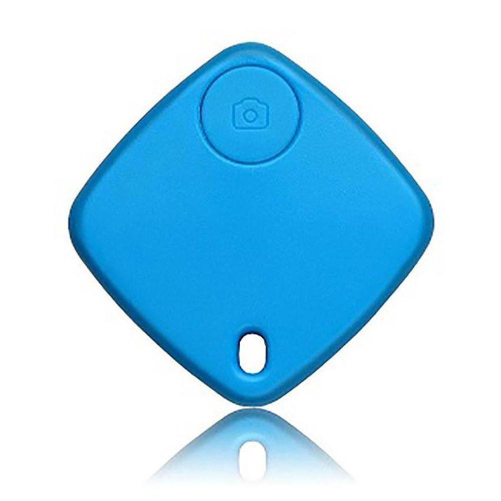 Étiquette intelligente sans fil Bluetooth Tracker enfant sac portefeuille animal de compagnie clé localisateur GPS 3 couleurs Anti-perte rappel d'alarme: Blue