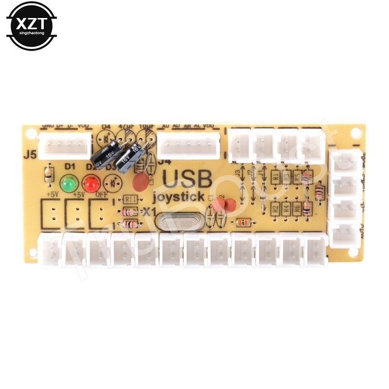 MAME &amp; Fight Stick – encodeur USB sans délai pour PC, Joystick et bouton, pièces de Kit de jeu d&#39;arcade DIY