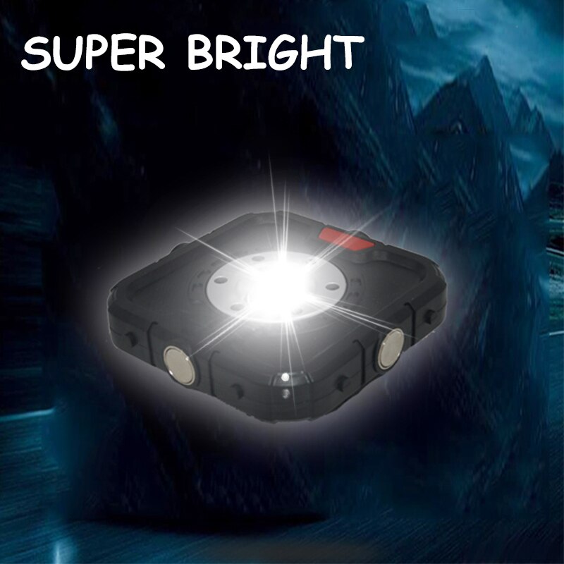 Portable COB LED Work Light Hand-held Magnet Searchlight Outdoor Maintenance Emergency Light Work Lamp for Car Repairing