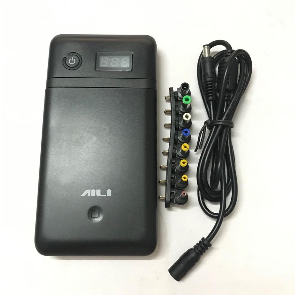 100% Original 3.6V 5V 6V 9V 12V 15V 16V 19V 21V Mobile Power Bank 6x18650 Battery Case Box Universal Phone Charger: ALL BLACK