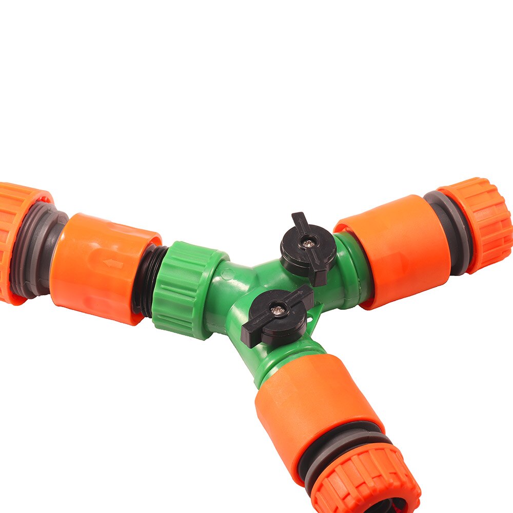 Tuinslang Tap 3 Way 1/2 3/4 1 "Y Connector Snelkoppeling Irrigatie Klep DN15 DN20 DN25 Tuin Water splitter 1Set
