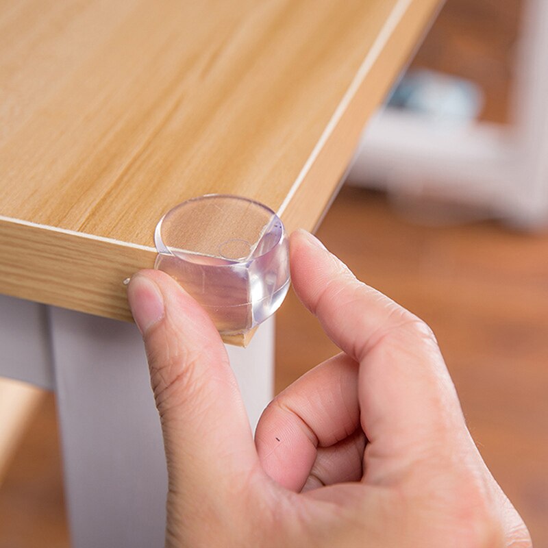 1pc Tabela Canto Guarda Crianças Segurança Do Bebê Capa Protetora de Silicone Transparente Proteção de Borda Canto Guarda Móveis