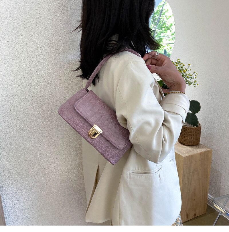 Dames kantoor pu leren schoudertassen messengers dames scrub handtas handtas dames kleine tassen  b034