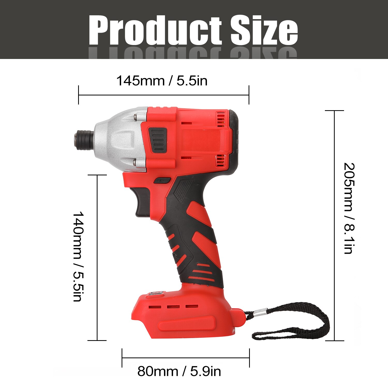 Electric Rechargeable Cordless Brushless Impact Screwdriver Wireless Electric Hand Screwdriver Home DIY Electric Power