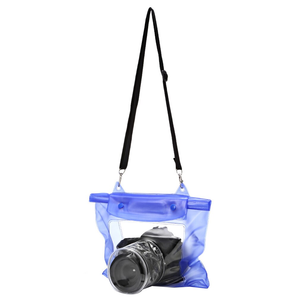 Étui de caméra étanche universel DSLR appareil photo reflex rangement sous-marin sac sec pochette PVC transparente: NO.1