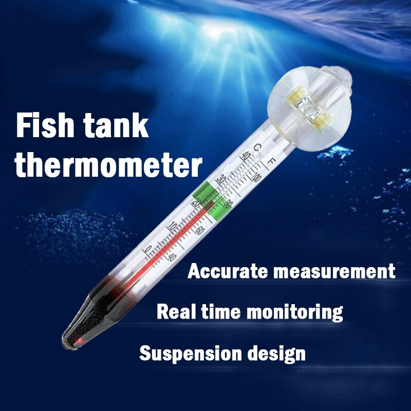 Aquarium Fish Tank Thermometer 0-43 Celsius Degree Precise Control of Water Temperature in Aquarium Fish Tank Accessories