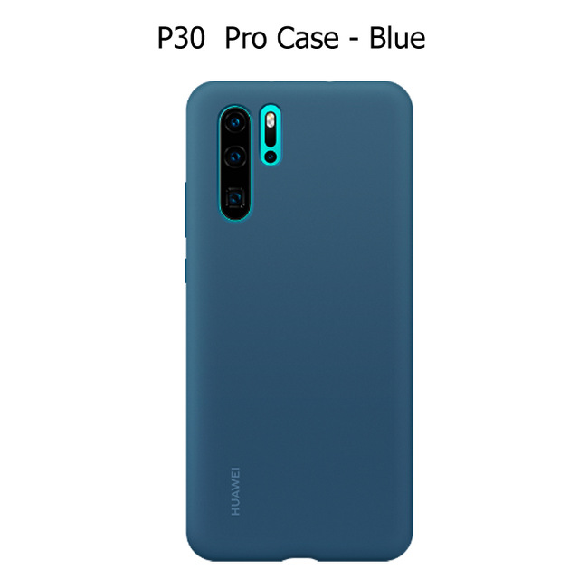 Caso Original Huawei P30 P30 Pro HUAWEI Oficial Capa Protetora De Silicone Líquido Microfibra Insided Huawei P 30 P 30Pro caso: Ouro