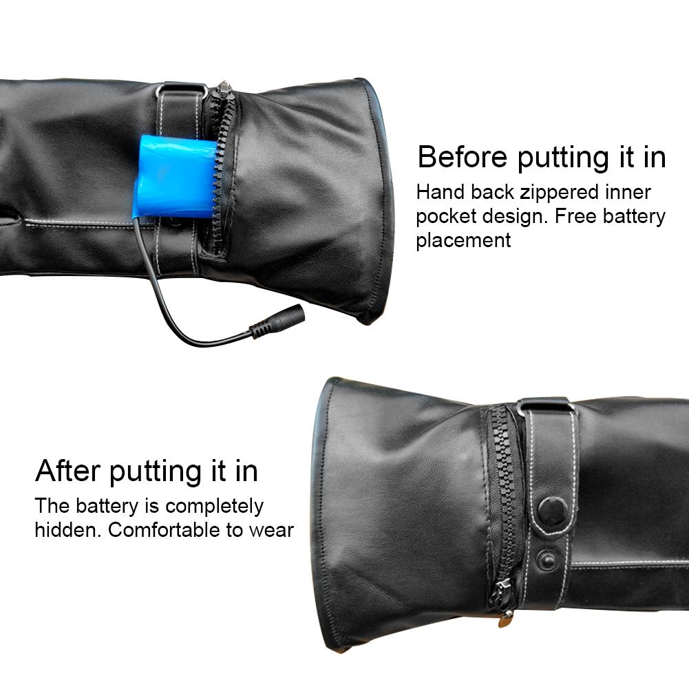 Touch Screen Verwarmde Handschoenen Usb Opladen Outdoor Verwarmde Handschoenen Met Onafhankelijke Verwarming Chip Voor Fietsen Klimmen