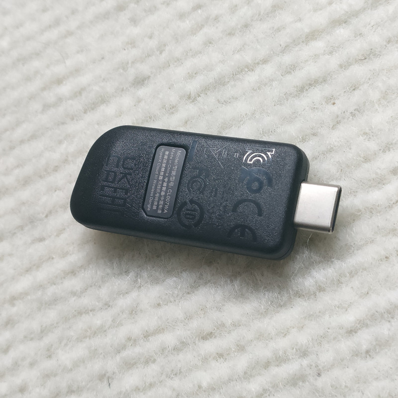 Usb-donglemottaker  cl007wa for trådløse hyperx cloud iii-spillhodetelefoner