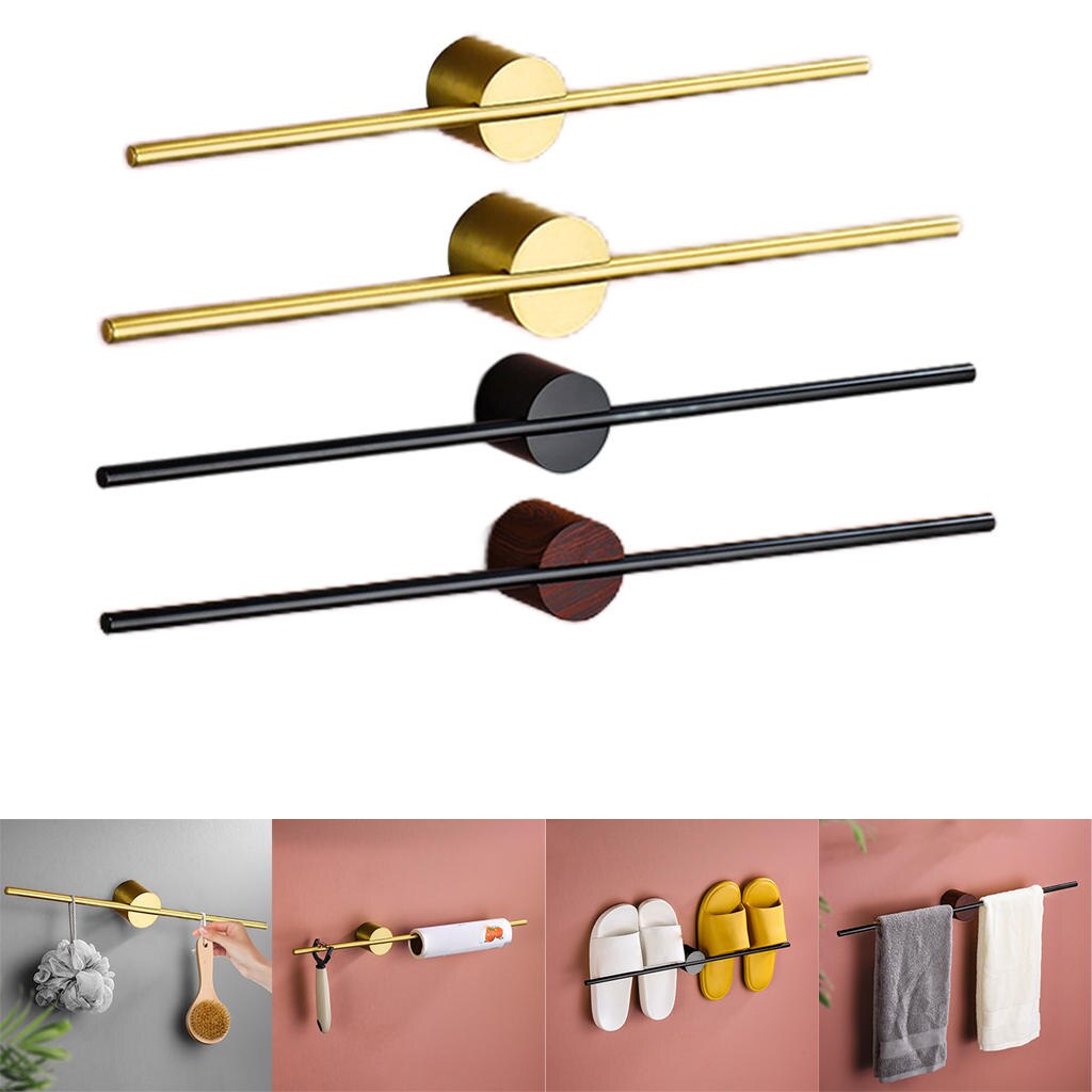 Wandmontage Handdoek Rail Zelfklevende Handdoek Bar Voor Balkon Badkamer Accessoires