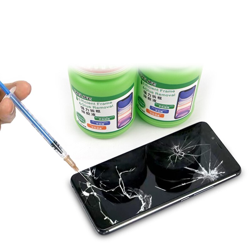 Liquide d'élimination de colle pour cadre LCD, 250ML, pour téléphone portable, écran LCD, cadre d'écran incurvé séparé, démontage, 1 pièce