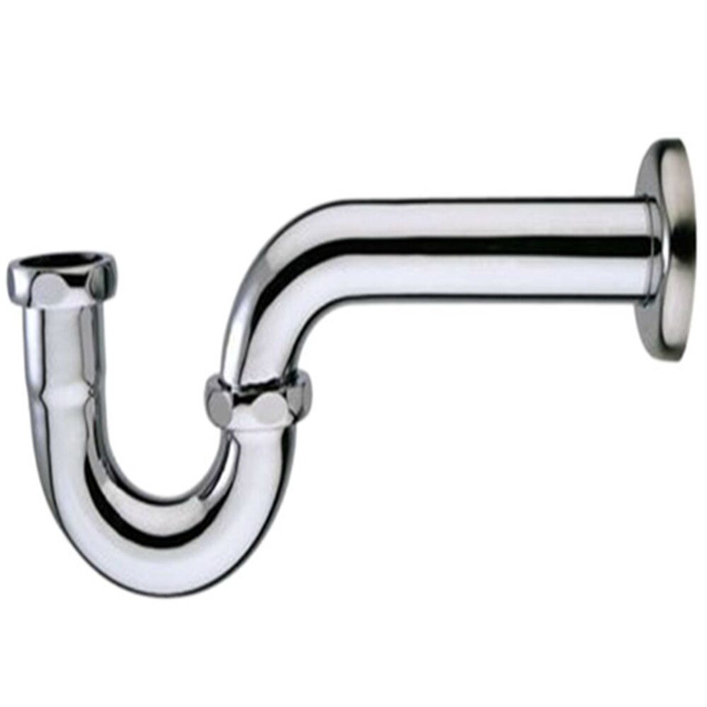 All Copper Thickened Water Trap P-bend Washbasin Washbasin Wall Row-type Underwater Sink Anti-return Smell And Deodorant