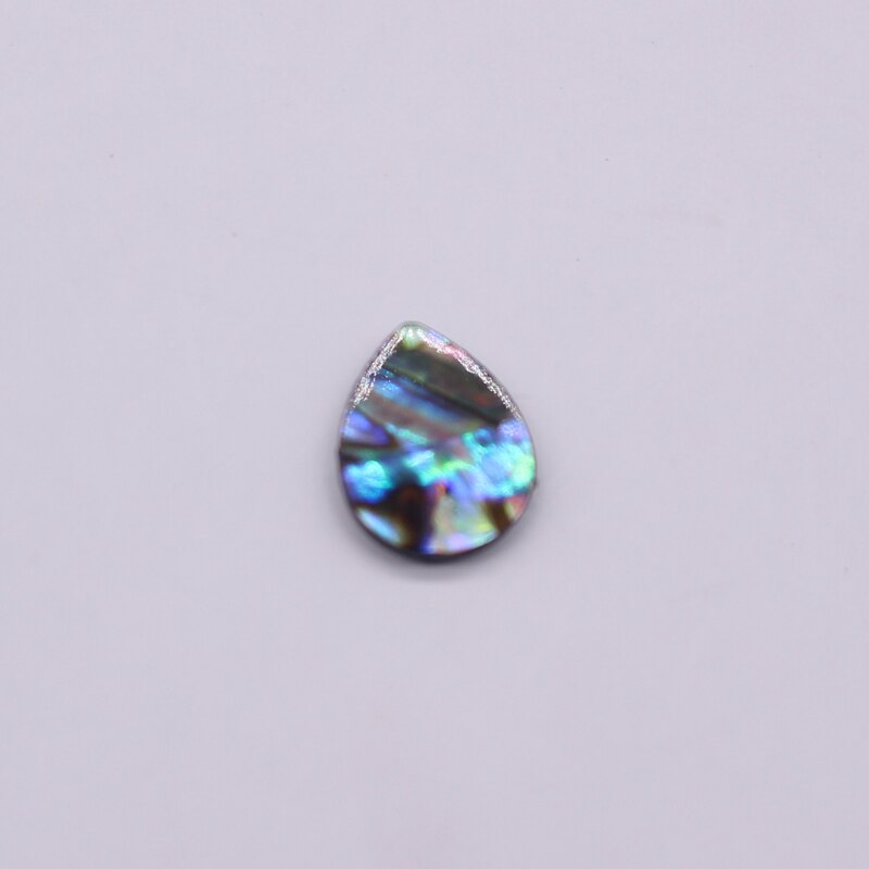 10 stuks oorbellen met natuurlijke abalone schelpen, liefdesringen met cabochon kralen en een platte achterkant, doe-het-zelf sieraden maken  c49: 6 xiaosuidi 1.2 x 1cm