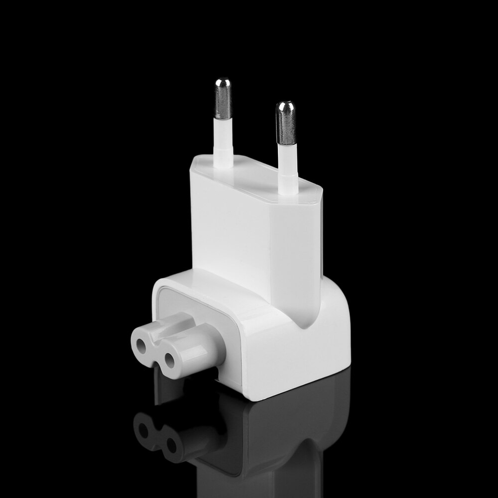 1pc for EU AC Power Wall Plug Duck Head For Apple MacBook Pro Air Adapter Charger Power Supply Laptop Adapter Conversion