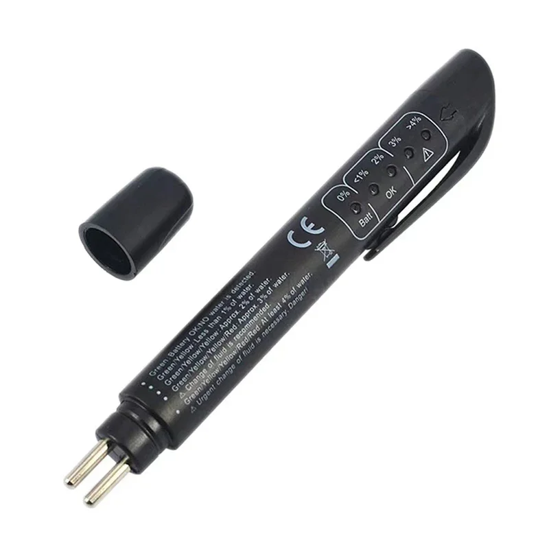 Caneta de verificação precisa da qualidade do óleo, testador universal de fluido de freio de carro, testador digital de líquido de freio de carro, ferramenta de teste automotivo: Default Title