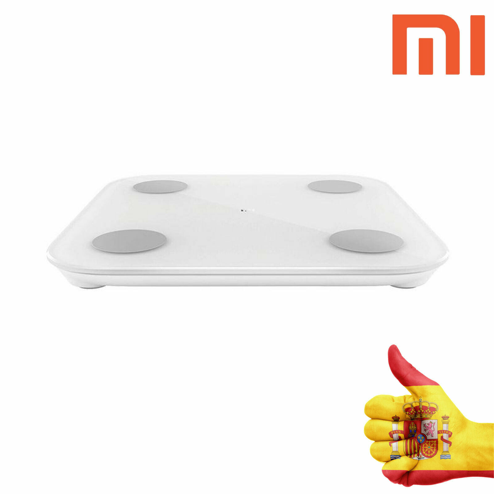 XIAOMI ORIGINAL MI BODY COMPOSITION MI SCALE 2 - BASCULA INTELIGENTE CON PANTALLA LED, BLUETOOTH