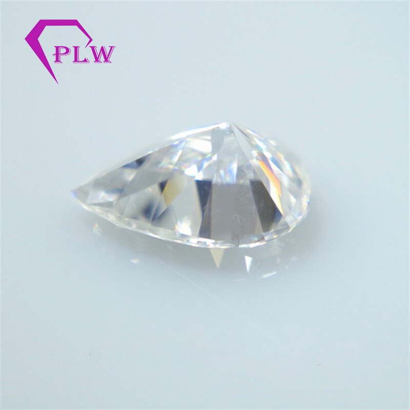 Provence bijoux D couleur laboratoire cultivé moissanite 0.5carat 4*6mm VVS 3ex forme de poire pour bague bracelet collier boucle d'oreille