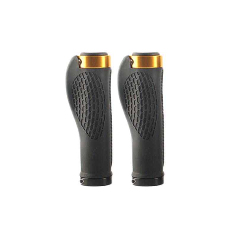 Ergon bar ende håndtag greb cykel mountainbike mtb ergonomisk 1 par: Guld