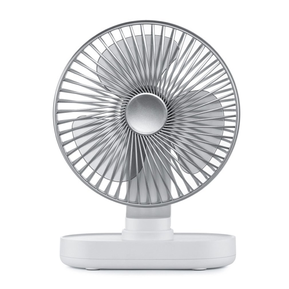 Desktop Oscillating Fan Portable USB Fan With Adjustable Head 2 Speeds USB Rechargeable Desk Fans For Home Office Travel: Pink