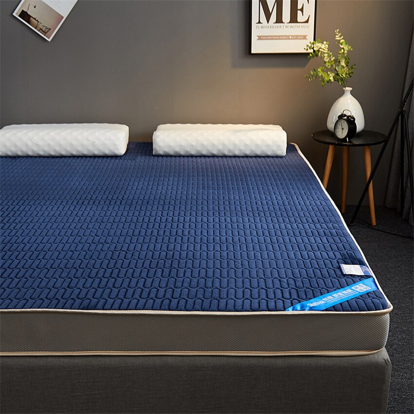 Latex Mattress Folding Mattress For Queen/King /Twin/Full Size Bed Breathe Foam Tatami Mattress: C / 90x190cm 5cm thick
