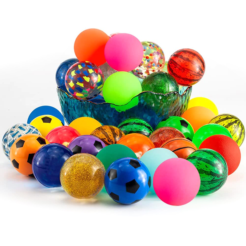 Bouncing ball rubber children's elastic balls toy bouncy balls float ball indoor outdoor fun entertainment games for children tmz