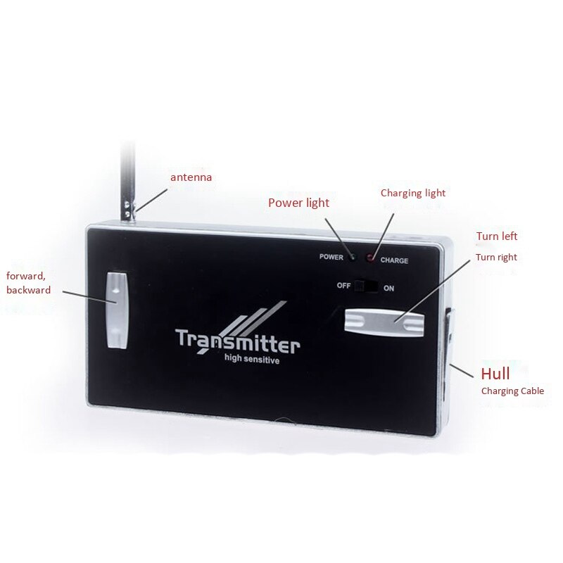 Mini RC Ship Boat Hovercraft Remote Control Boat RC Electric Speedboat Hovercraft Transmitter Classic Speedboat Boy Toy