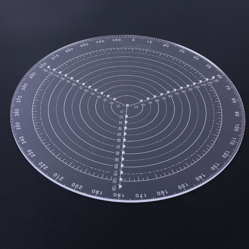 Center Finder Kompas Tool Houtbewerking voor Bowls Werk Tekening Cirkels Diameter A5YD