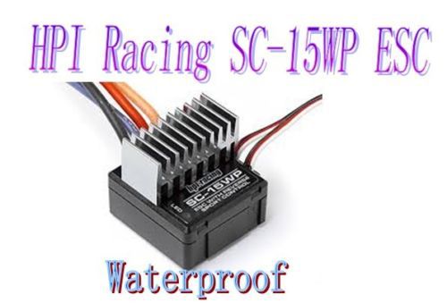 HPI étanche ESC 105906 régulateur de vitesse SC-15WP 8x8 6x6 rc8wd tamiya SCX10 Wraith Jeep Gelande II Cruiser/FJ40 G2 chenille