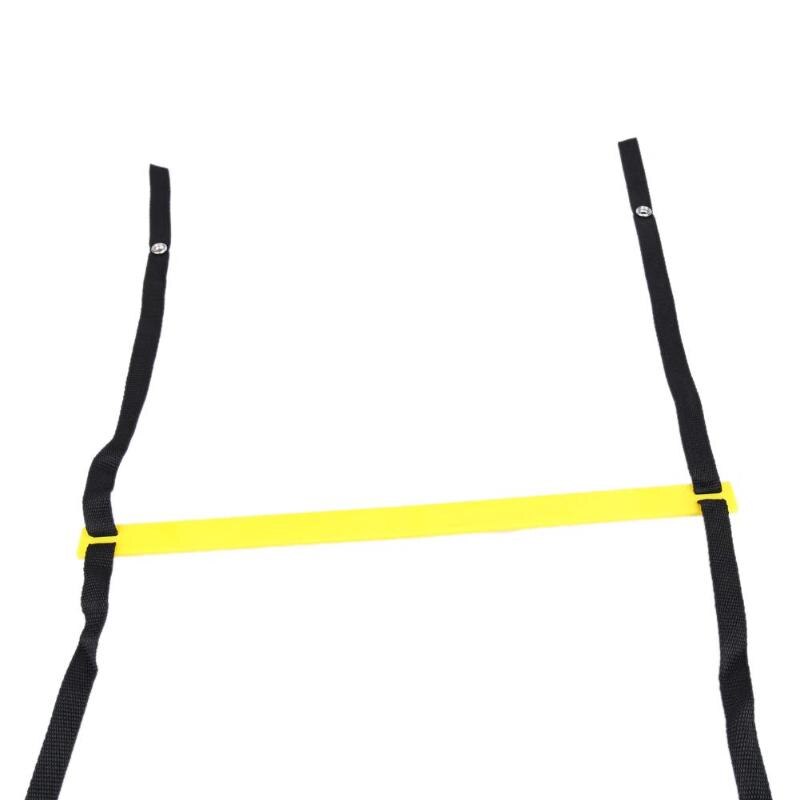 6/7/8/12/14 ringte nylon stropper smidighet stige trening fangstmann fotball fotball hastighet trening sport trapp stige utstyr