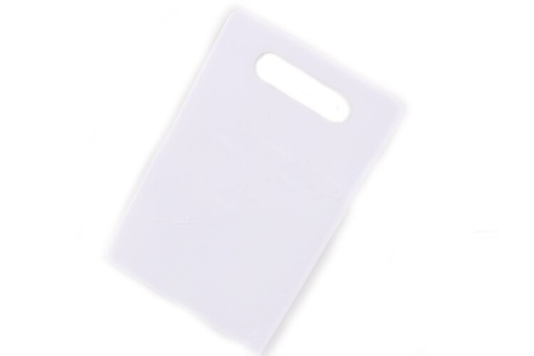 Plastic Cutting Board Foods Classification Boards Outdoors Camping Vegetable Fruits Meats Bread Cutting Chopping Blocks: white
