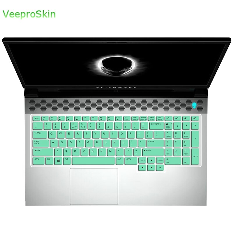 Silikon Tastatur Abdeckung schutz haut Für Dell Alienware M15 R2 OLED 15.6 ''/Dell Alienware M17 R2 17.3''