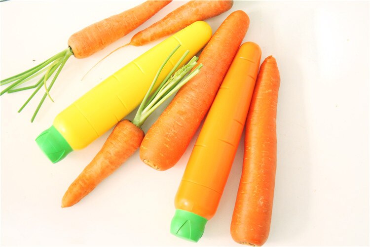 Sombrilla plegable de tres verduras para niños con dibujos animados de Chile, zanahoria, maíz, rábano, sombrilla, protección solar uv a prueba de viento