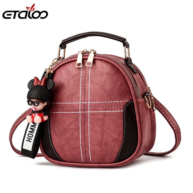 Frauen Handtasche Leder Frauen Umhängetasche Kleine Umhängetasche Handtasche Casual Frauen Taschen