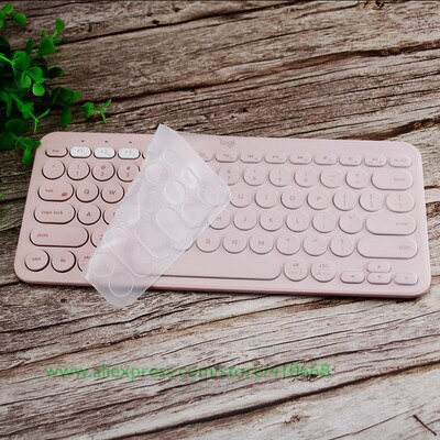 Weiche Silikon Tastatur Abdeckung Schutz Film Für logitech K380 K 380 Bluetooth tastatur multi-gerät mechanische Haut Schutz: Kristall