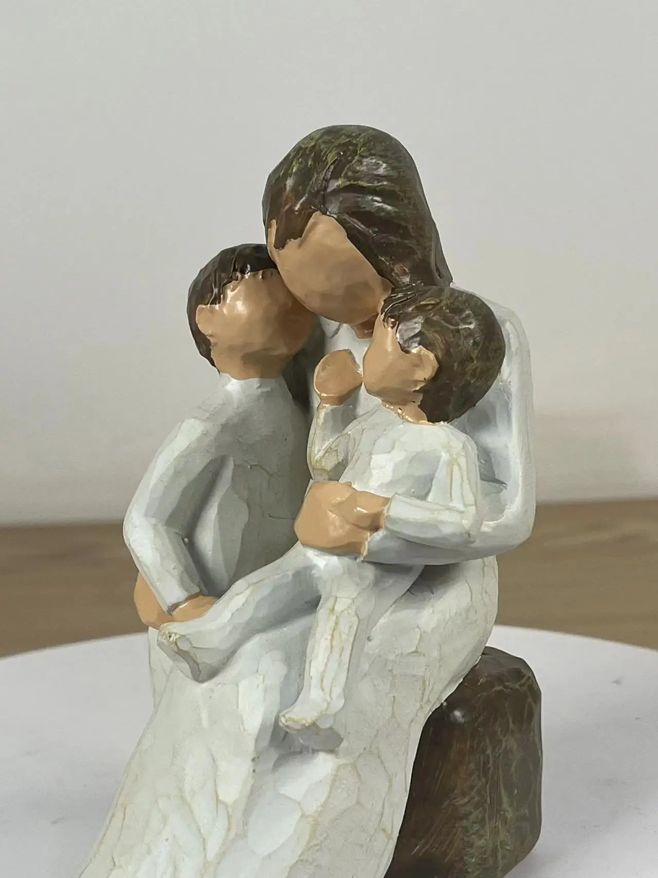 Artistic Nordic Style Love Family Resin Figure, Figurine Ornaments, Home Decoration, Human Statue Crafts, Happy Time