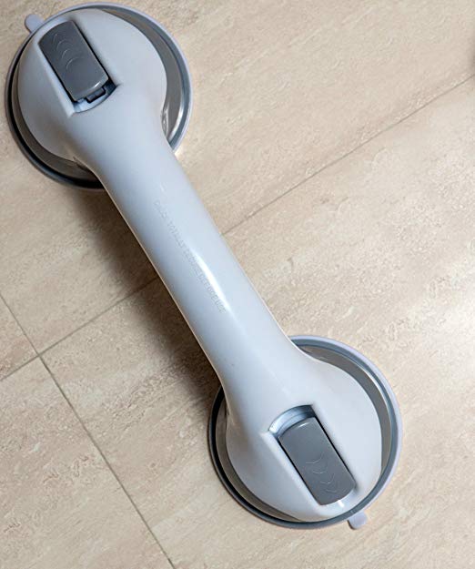 Shower Handle 12-inch Bathroom Safety Handle with Powerful Vacuum Suction Cup Safety Handrails For The Elderly Non-slip