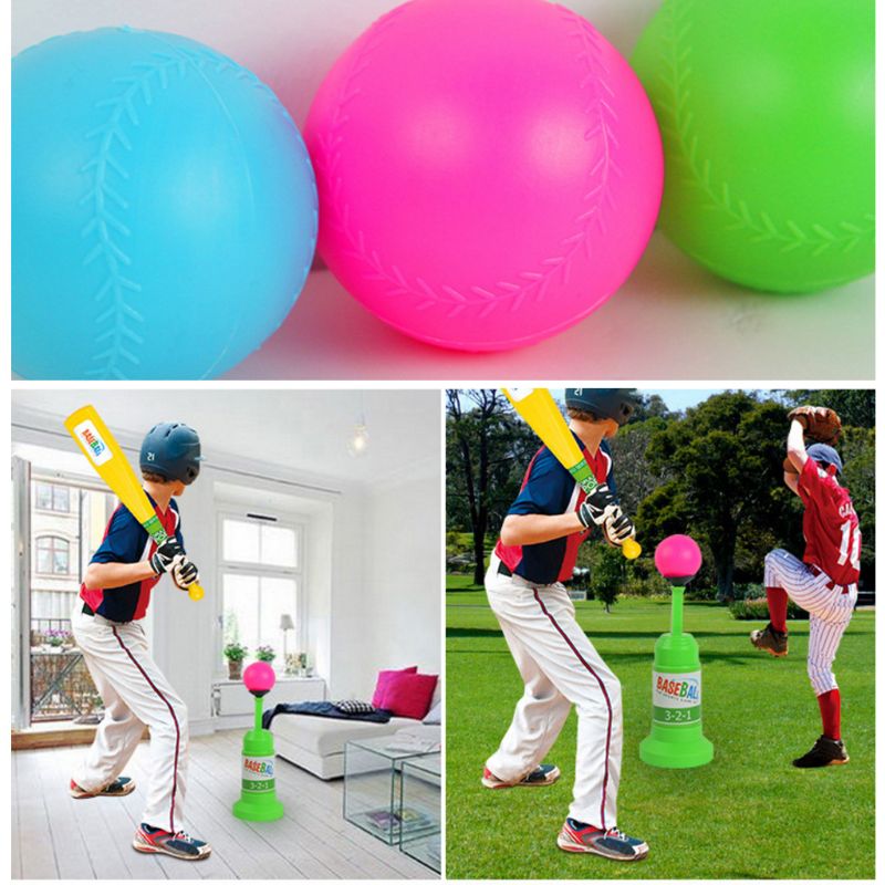 Kids Baseball Batting Ball Practice Outdoor Workout Game Physical Leisure 72XC